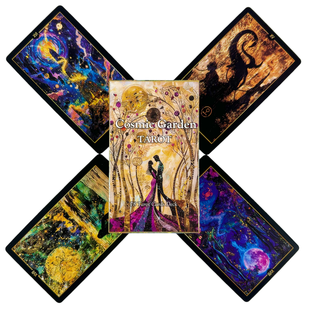Games Garden Party - Cosmic Garden Tarot Deck Tarot Cards