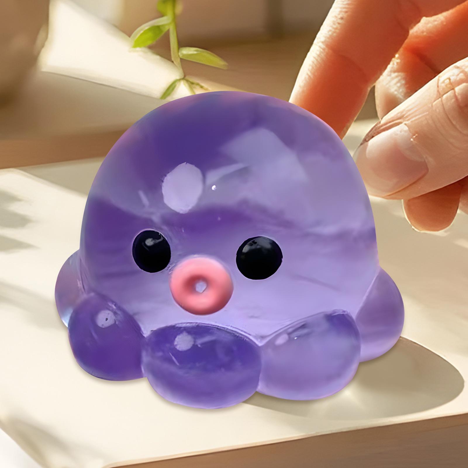 Party Games Quiz - Homemade Bubble Octopus Squeeze Toy for