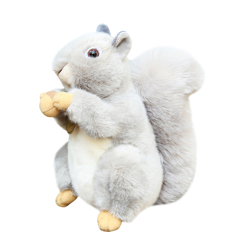 Games Garden Party - 20cm Hazelnut Squirrel Plush Toy Stuffed