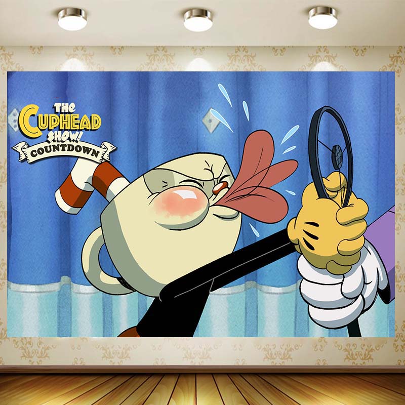Cupheade Background Baby Showe - Games Garden Party 评论和价格