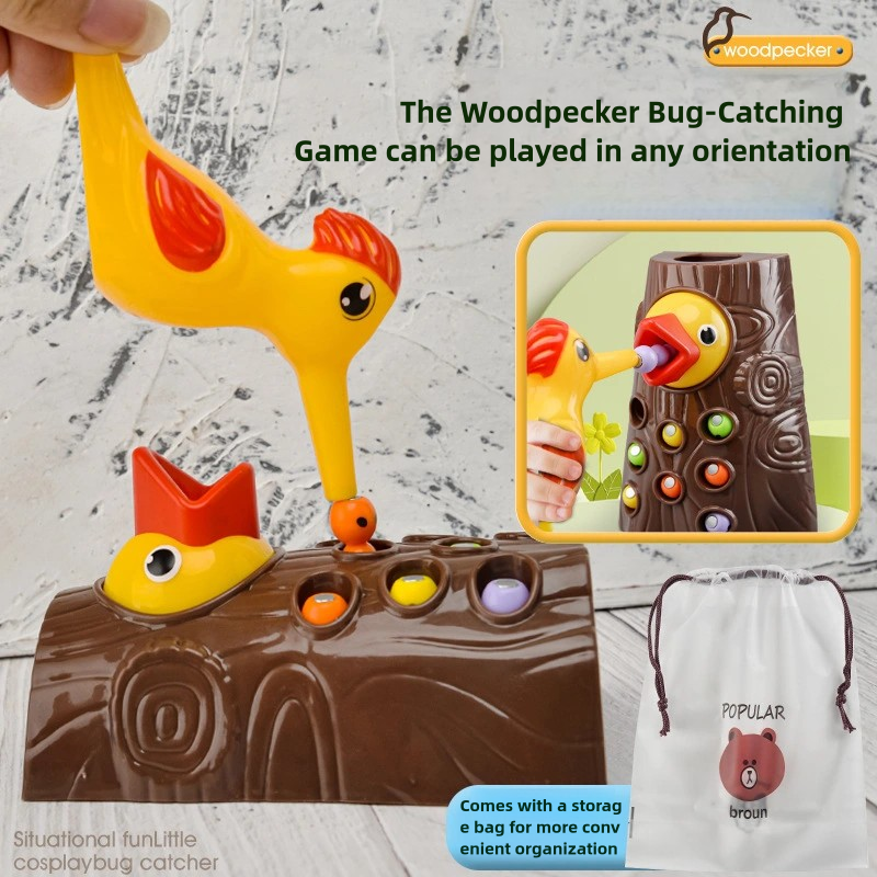 Woodpecker Feeding Game Toy, M - Party Games For 3 People 评论和价格