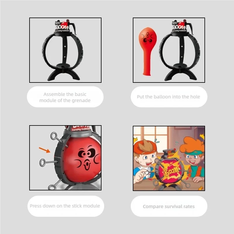 Mr. Boom Balloon Pop Prank Gam - Party Games For 3 People 评论和价格