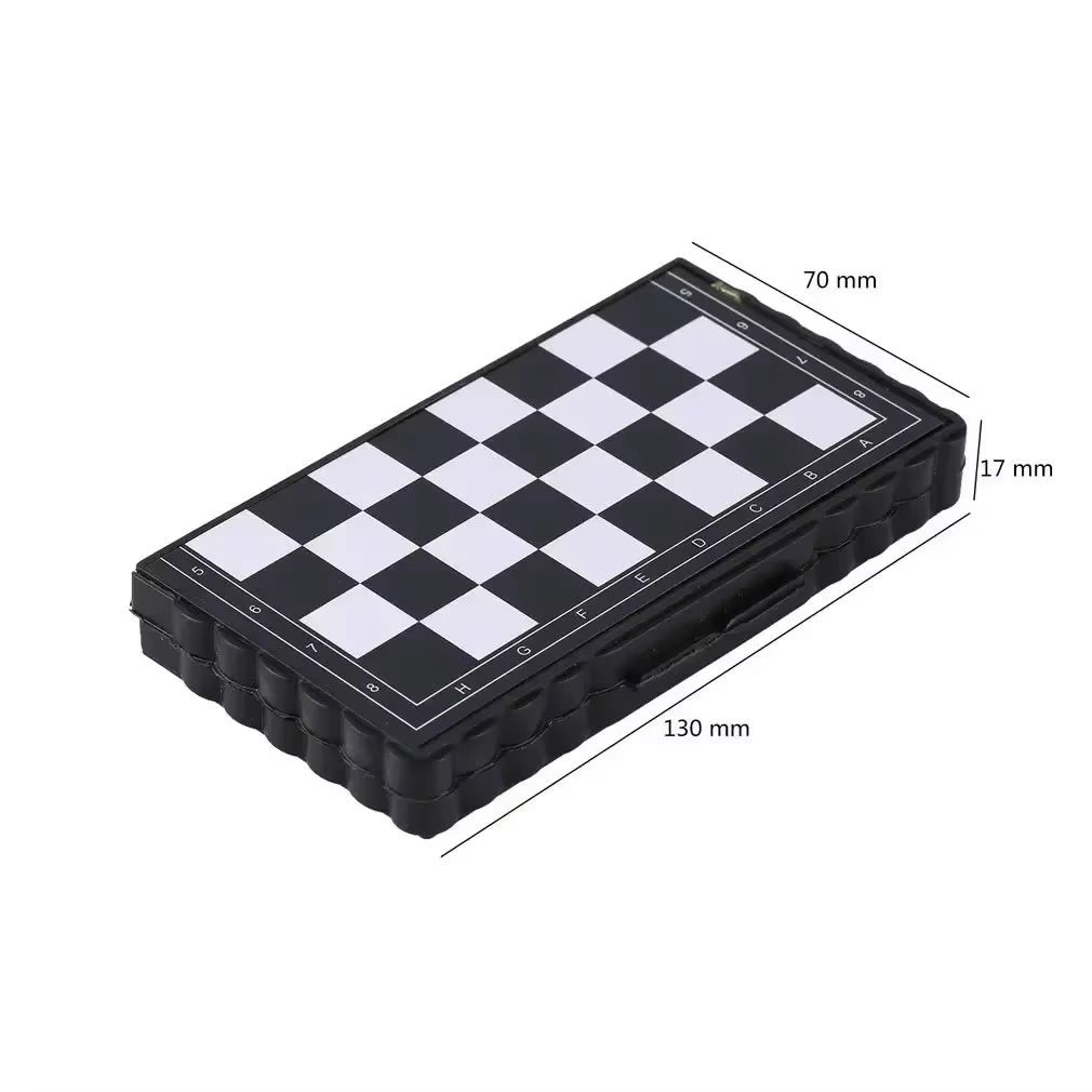 1Pc Mini Magnetic  Chess Set   - Party Games Kids Indoor 评论和价格
