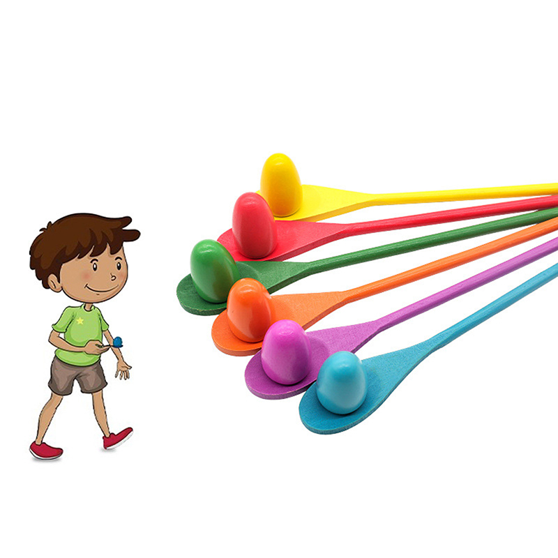 Z. 6 Pcs Egg Spoon Race Game S - Party Games Egg 评论和价格