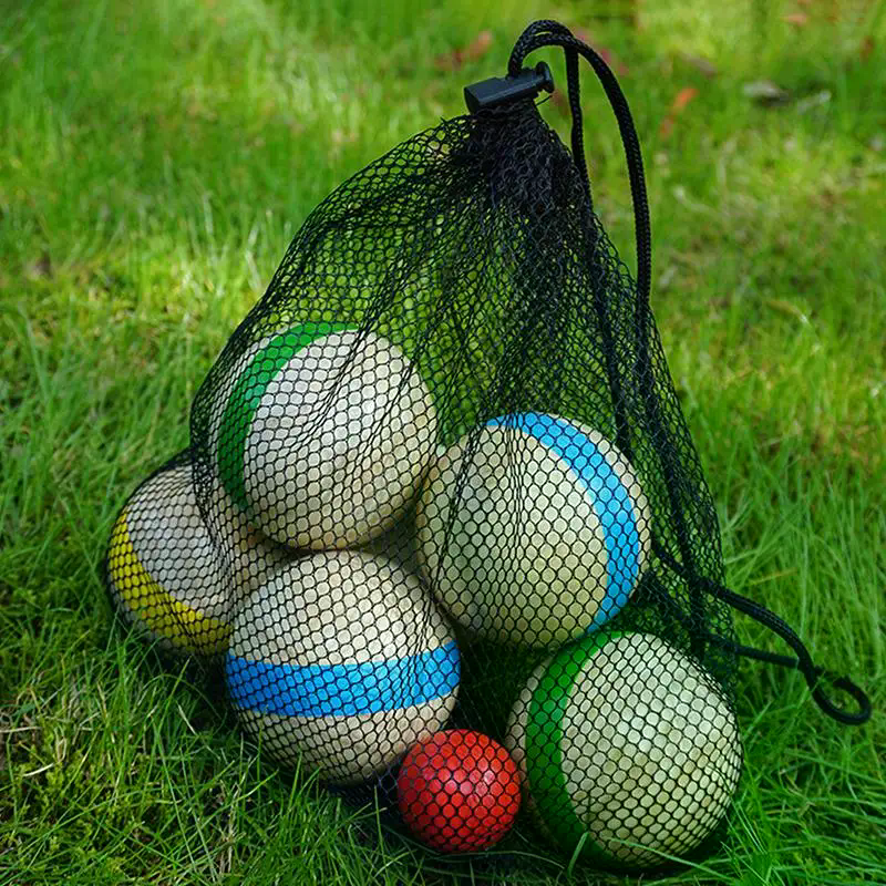 Durable Wooden Bocce Balls for - Bocce Ball Lawn 评论和价格