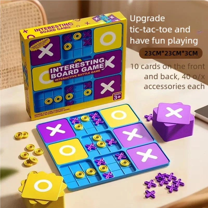 New Tic-Tac-Toe Board Game | K - Party Games Kids Indoor 评论和价格