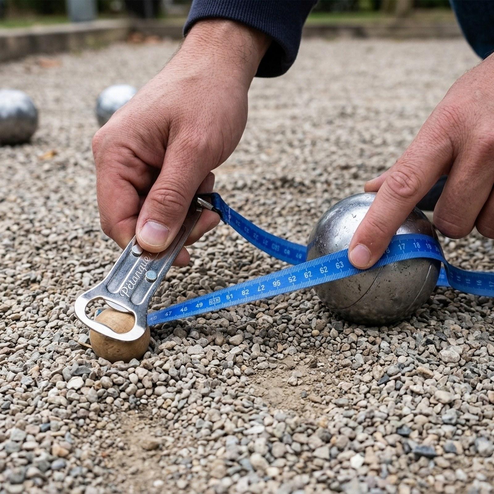 Bocce Ball Measuring Tool, wit - Bocce Ball Lawn 评论和价格