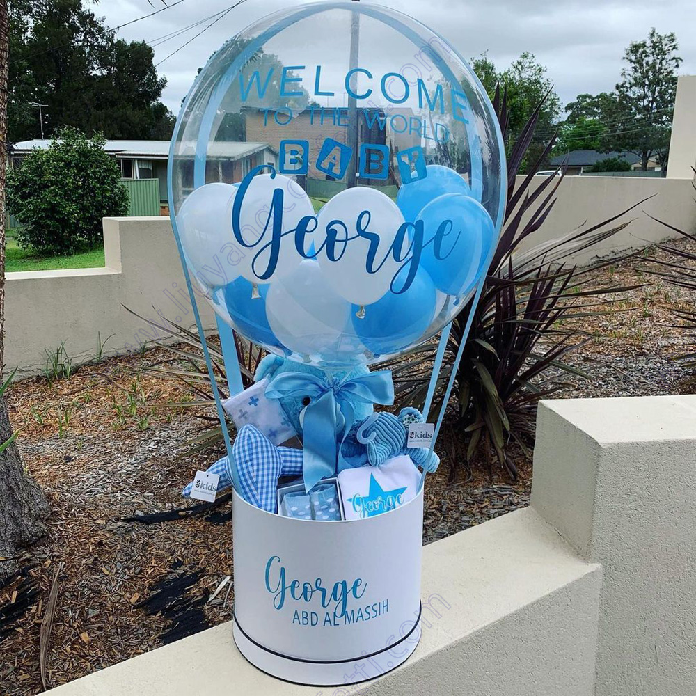 Gift Hamper Balloon Box Set Ba - Party Games Engagement 评论和价格