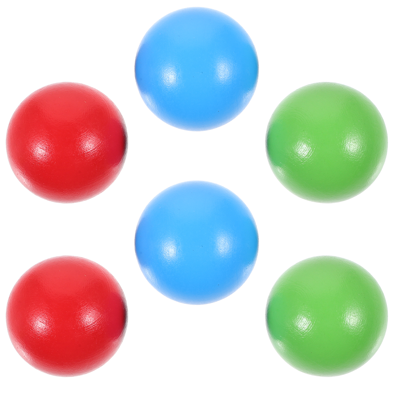 6Pcs Croquet Wooden Ball Set C - Bocce Ball Lawn 评论和价格