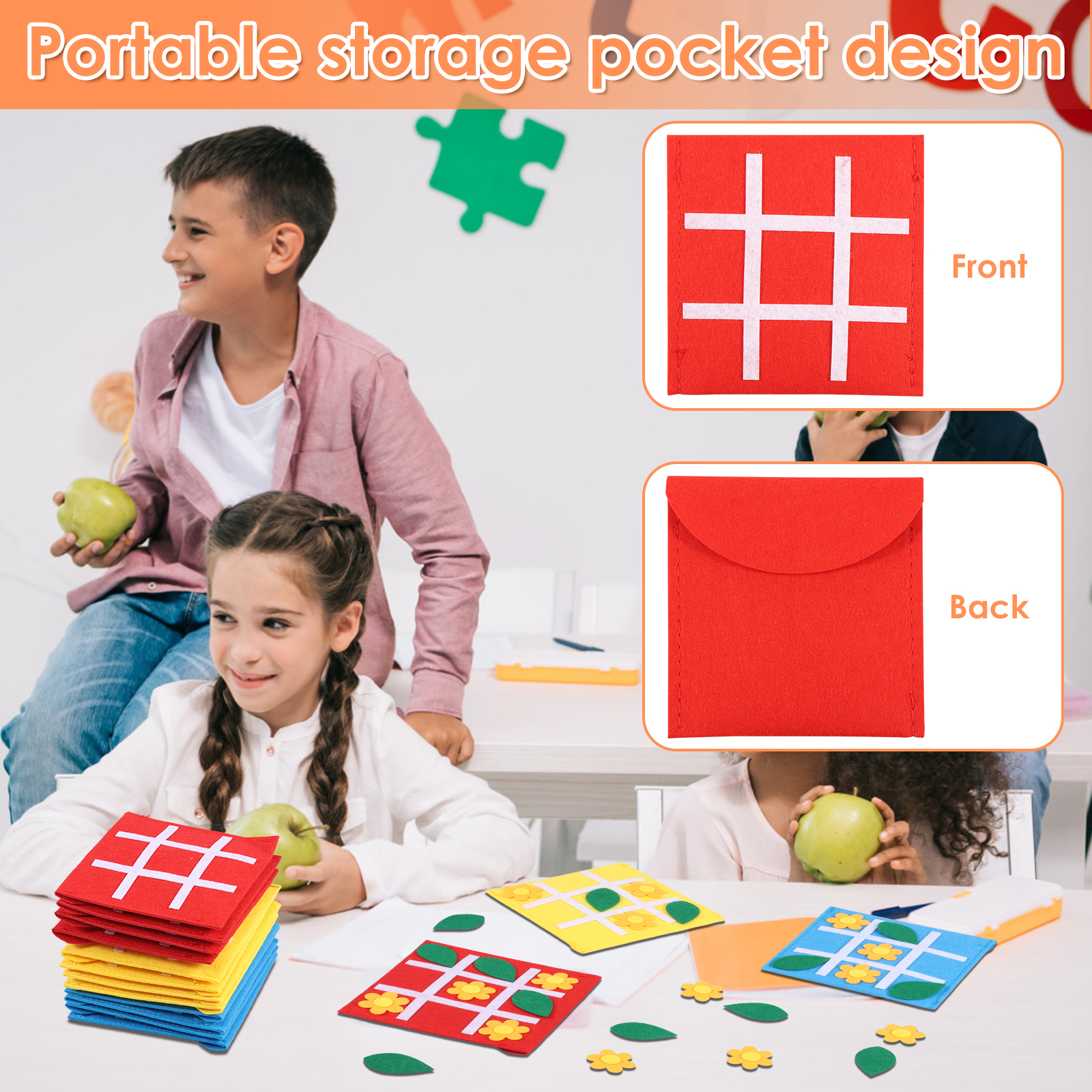 30/20Pcs Felt Board Game Felt  - Party Games Quiz 评论和价格