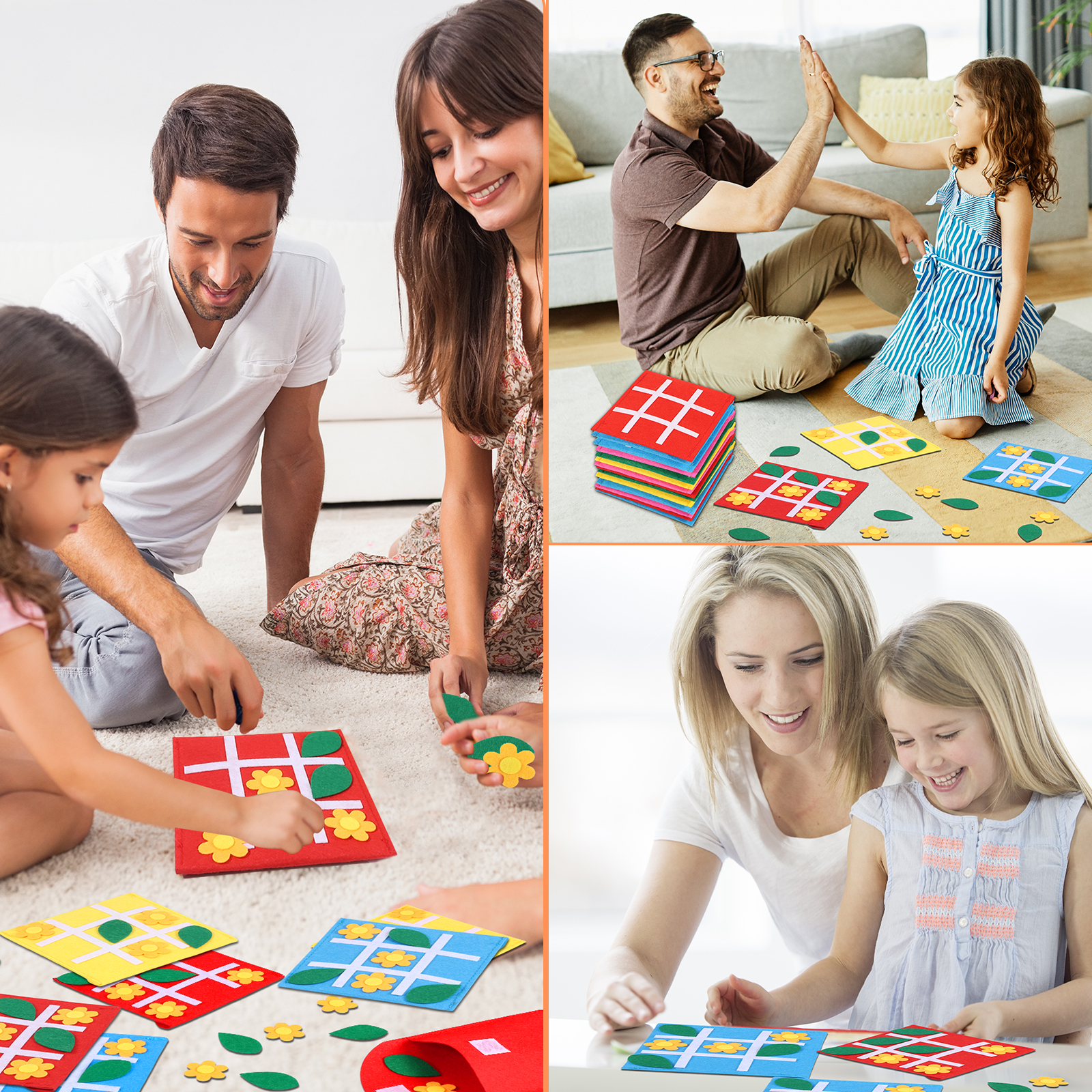30/20Pcs Felt Board Game Felt  - Party Games Quiz 评论和价格