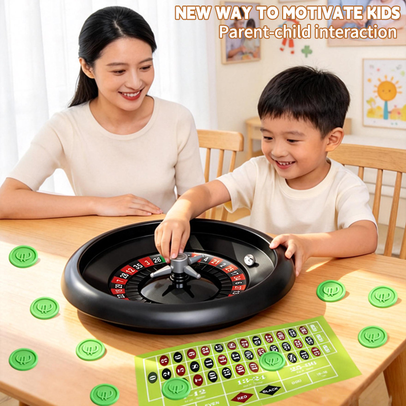 Kids Interactive Roulette Boar - Party Games Engagement 评论和价格