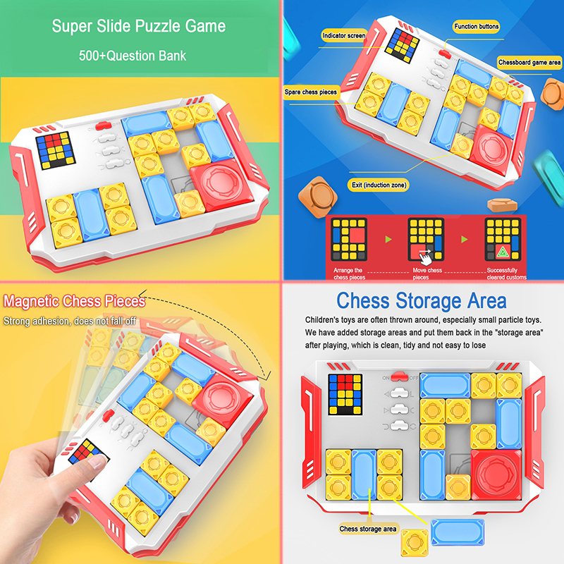 Smart Super Slide Puzzle Games - Party Games Kids Indoor 评论和价格