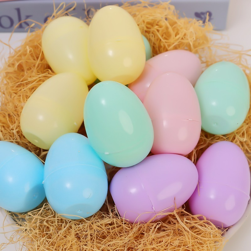 50/10x Colorful Fillable Easte - Party Games Egg 评论和价格