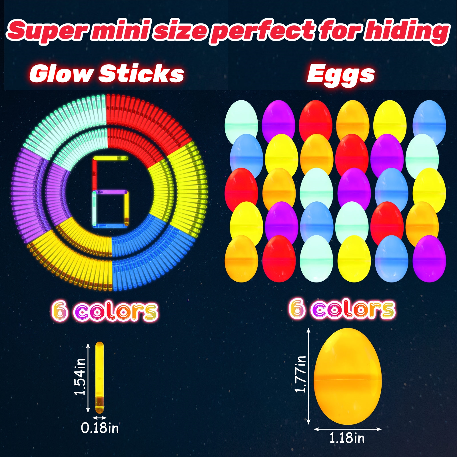 100-300Set Easter Eggs with Mi - Party Games Egg 评论和价格