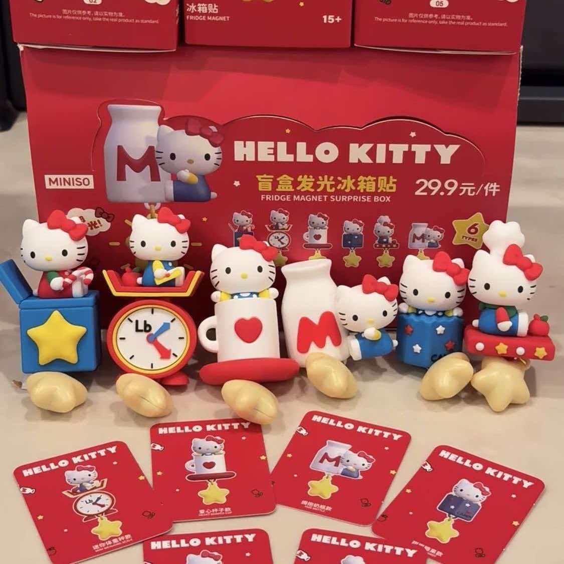 Refrigerator Sticker Hellokity - Party Games New Year 评论和价格
