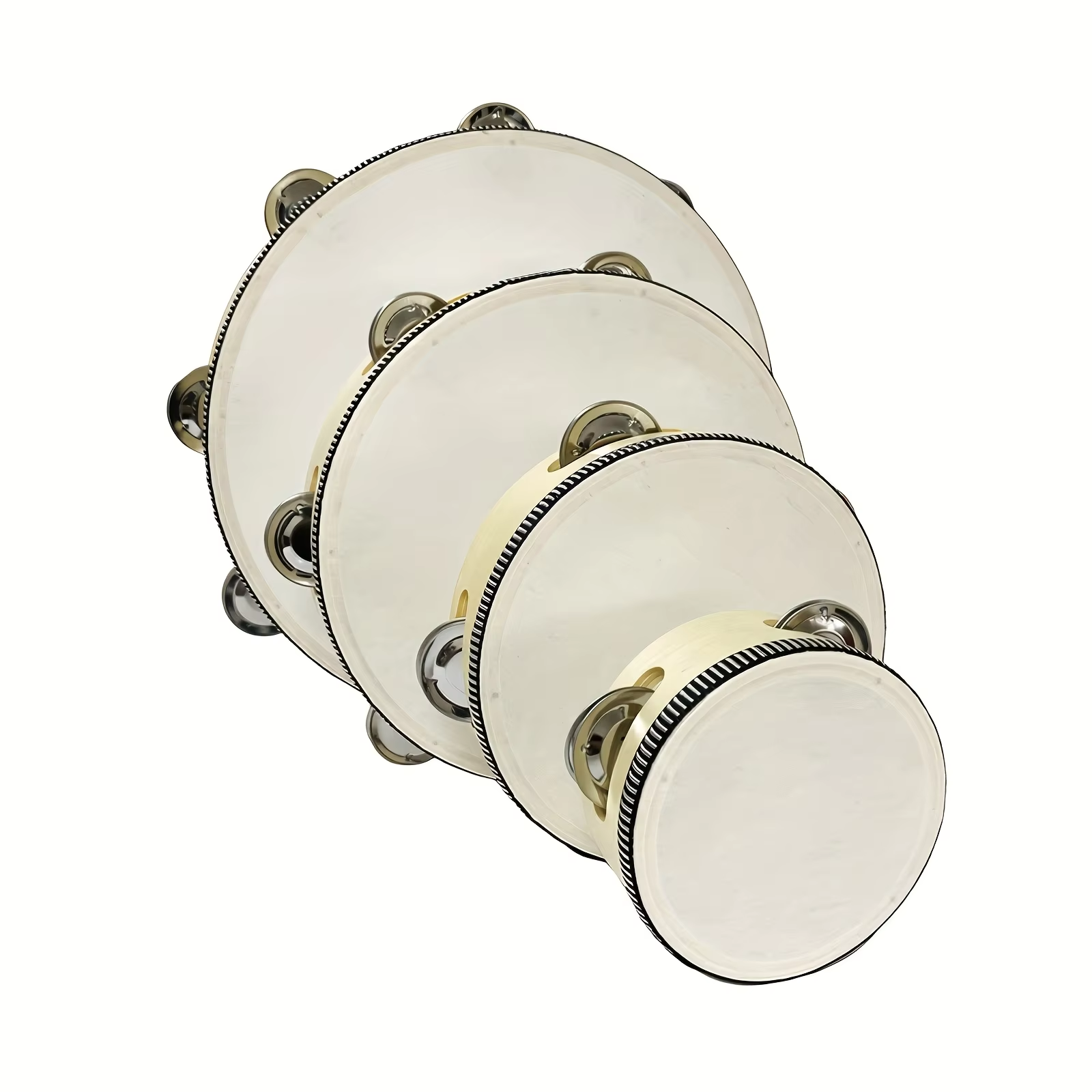 4/ 6inch Hand Tambourine, Meta - Party Games Engagement 评论和价格