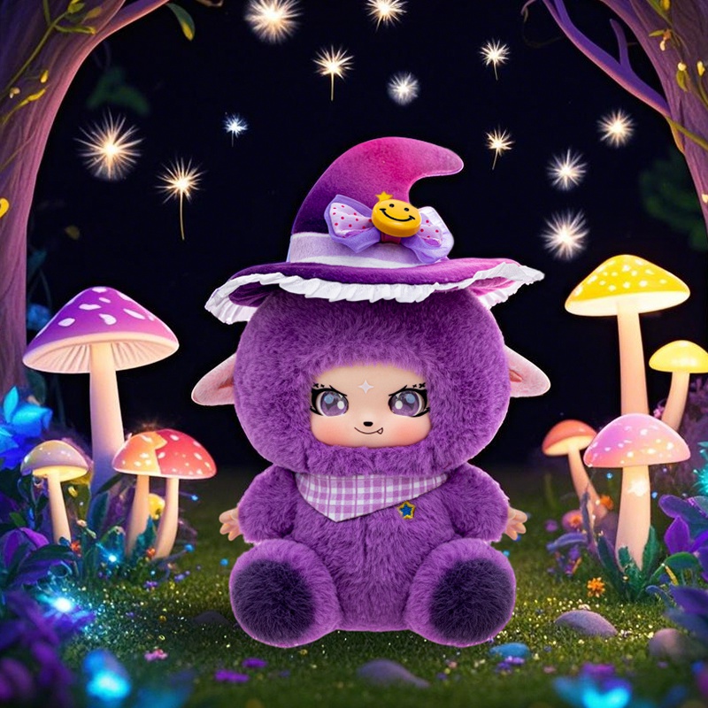 Cute Halloween Witch Doll Viny - Party Games Gifts 评论和价格