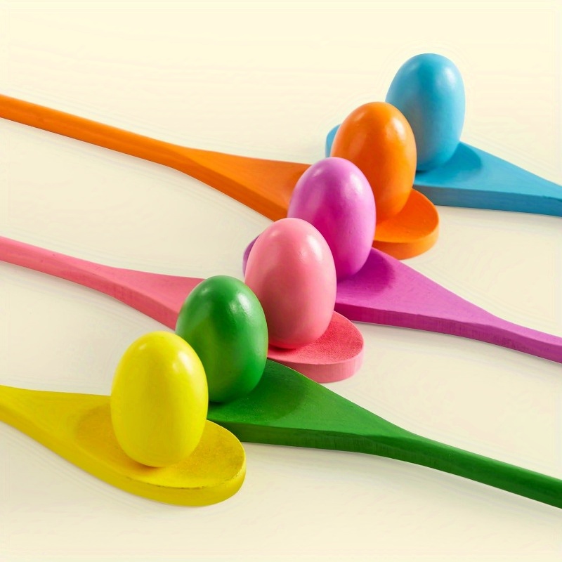 24 PCS Easter Egg and Spoon Ra - Party Games Egg 评论和价格
