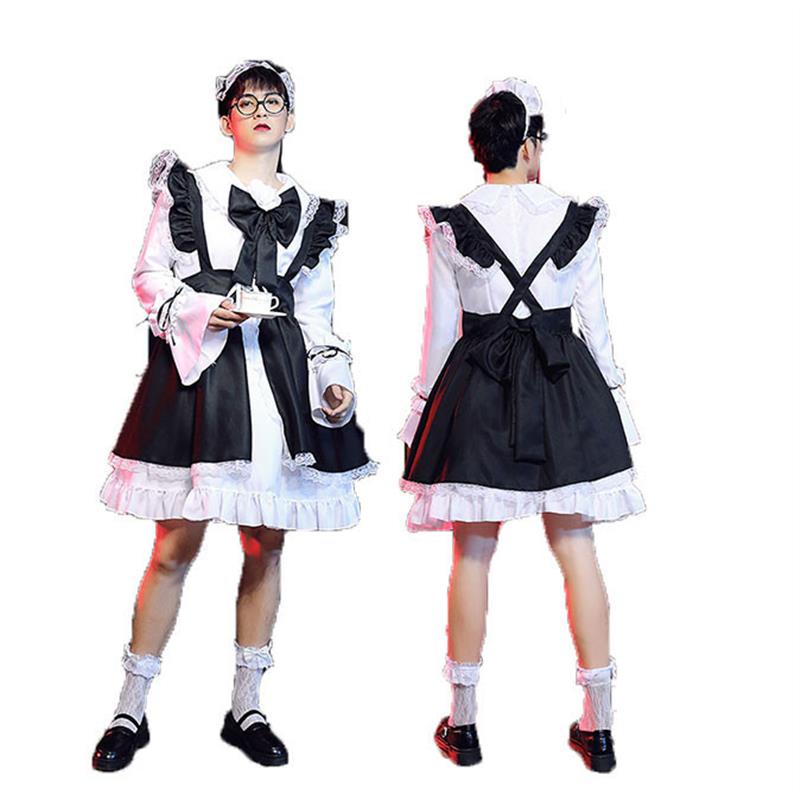 Comical Male Maid Skirt Costum - Party Games Crossplay 评论和价格