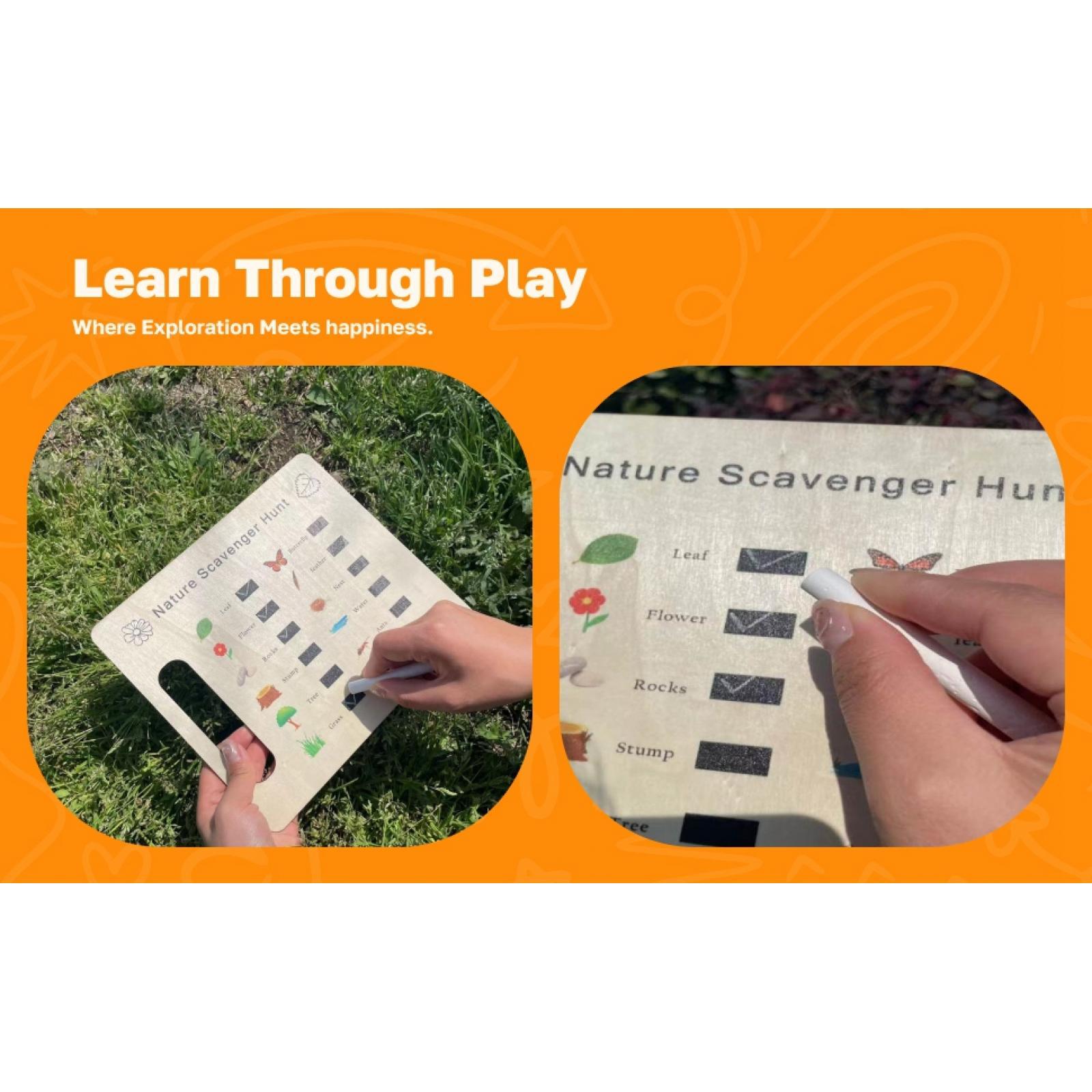 Nature DIY Craft Kit Explorati - Scavenger Hunt Card 评论和价格