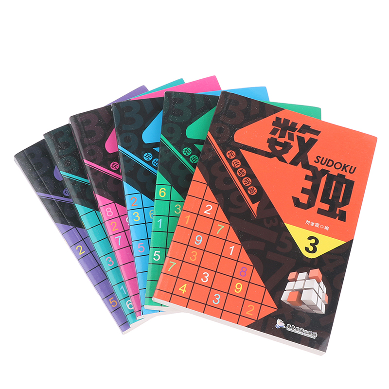 New Hot 6 Books/Set Sudoku Thi - Party Games New Year 评论和价格