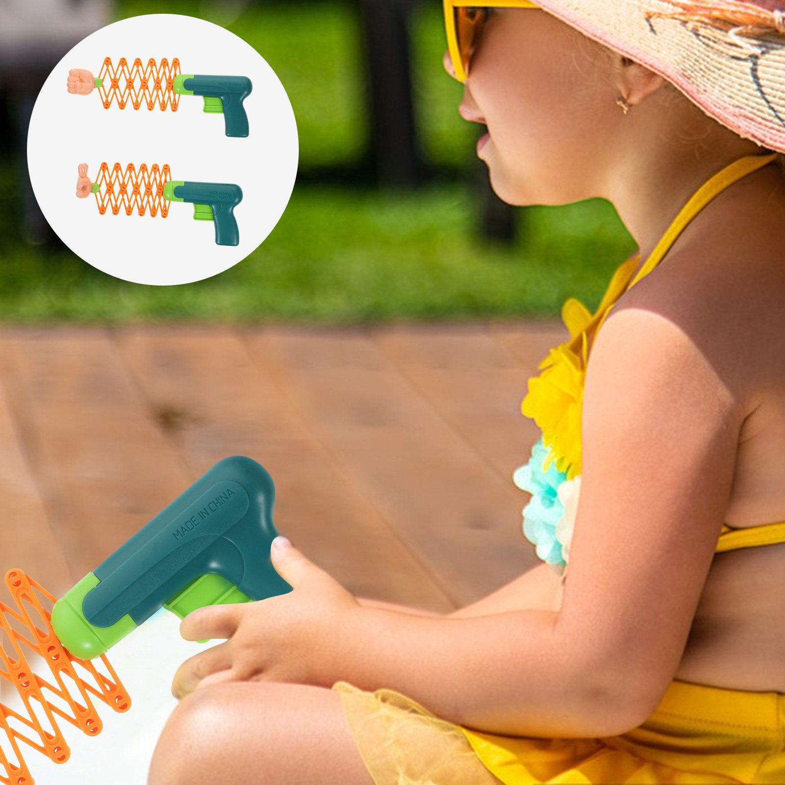 2Pcs Telescopic Spring Fists P - Party Games Kids Indoor 评论和价格