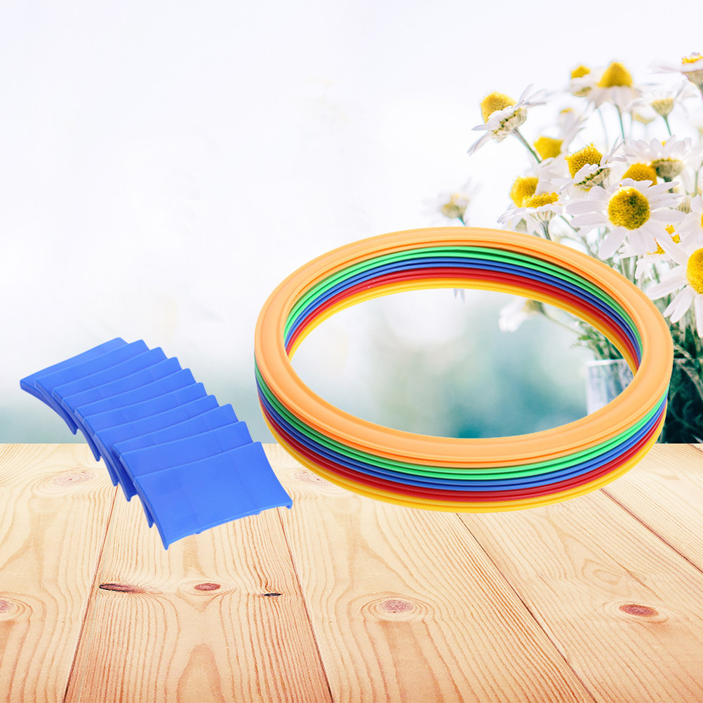 Kids Ring Toss Game Set Outdoo - Party Games Kids Indoor 评论和价格