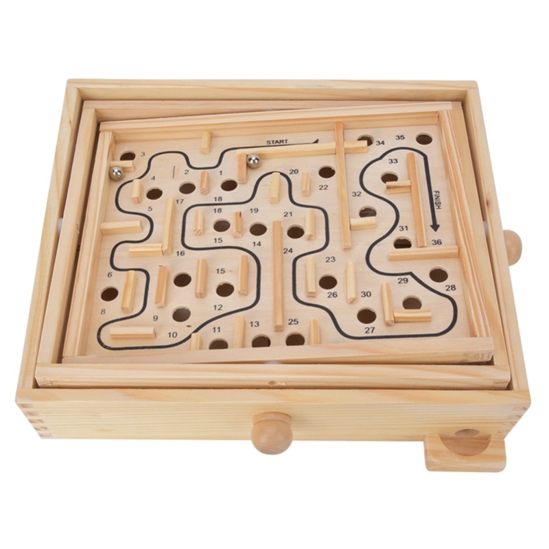 Adult Kid Wooden Educational M - Party Games Kids Indoor 评论和价格